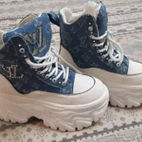 کفش دخترانه نیم بوت لوییس ویتون