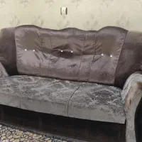 مبل راحتی هفت نفره، میز عسلی و چهار جلو مبلی نو|مبلمان خانگی و میز عسلی|تهران, علی‌آباد|دیوار