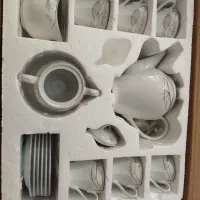 سرویس ۱۷ پارچه چینی اکبند|ظروف سرو و پذیرایی|عسلویه, |دیوار