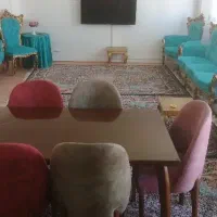 مبلمان شیک استیل ۹نفره|مبلمان خانگی و میز عسلی|پرند, فاز ۱|دیوار