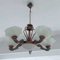 ۲ عدد لوستر کاملا نو سالم