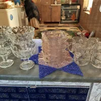 ی دست استکان  چهار تا بستنی خوری ی دس پیاله ماست