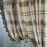 یک جفت والان پرده نو|پرده، رانر، رومیزی|تهران, مرزداران|دیوار