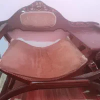 میز تلفن چوبی