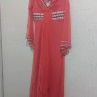 لباس مجلسی با کار مروارید بی‌نظیر تن‌خور رویایی