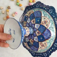 شیرینی خوری میناکاری|صنایع دستی و سایر لوازم تزئینی|ساوه, |دیوار