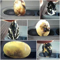 نگین شجر قائن اصل معدنی مصور منظره های بینظیر