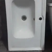 سنگ روشویی چینی TOTI سایز۸۰*۴۷