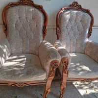 مبل استیل چوب راش ۷نفره