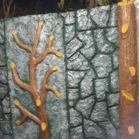 سیمان بری طرح سنگ،چوب،آبنما سیمانکاری|خدمات پیشه و مهارت|لنگرود, |دیوار