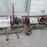 حدیده برقی ۳ دستگاه و لوله بر و حدیده دستی