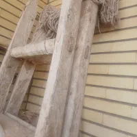 نردبان چوبی دو طرفه