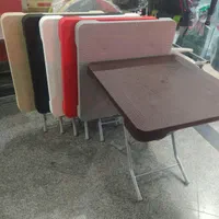 میز تاشو مربع حصیری