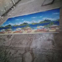 پرده تصویری بزرگ آشپزخانه
