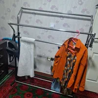 رگال دوطرفه فلزی متحرک|بندرخت و رخت‌آویز|تهران, هفده شهریور|دیوار