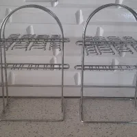 استند قاشق چنگال ۳۳ پارچه در حد نو|آبچکان و نظمدهنده ظروف|ساوه, |دیوار