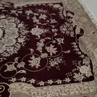 دوتافرش ۱۲متری زرشکی درحد نو