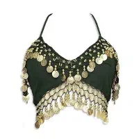 کمربند رقص. کمربند عربی. بالا تنه رقص. کمربند سکه