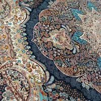 فروش فرش نگین ابریشم مشهد ۷۰۰شانه|فرش|خواف, |دیوار