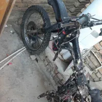 تنه ی موتور ترل سالم|موتورسیکلت|گمیشان, |دیوار