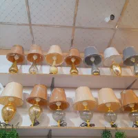 اباژورهای رو میزی انتیک اک|چراغ خواب و آباژور|قم, شهرک فاطمیه|دیوار