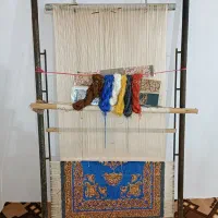 فرش نیمه کاره|فرش|مراغه, |دیوار