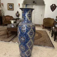 گلدان چینی طلاکوب انتیک