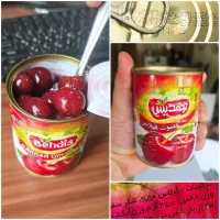 کمپوت گیلاس بهدیس ۳۵۰ گرمی