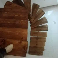 پایه نرده چوبی  خراطی  سندبلاست|خدمات پیشه و مهارت|رشت, کوی طالقانی|دیوار