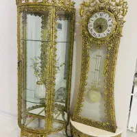 ساعت ایستاده و دکوری طرح برنج