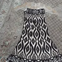 لباس مجلسی کلا جواهر دوزی شده و سنگی