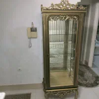 ویترین جنس چوب و آینه و شیشه 4طبقه|بوفه، ویترین، کنسول|قم, انسجام|دیوار