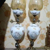 شمعدانی پایه برنز طرح فرشته|لوستر و چراغ آویز|تبریز, |دیوار