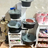 جا قابلمه جا سیب زمینی پیاز میز تلفن