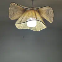 سفارش انواع لوستر رافیا|لوستر و چراغ آویز|فولادشهر, B7|دیوار