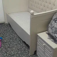 تخت خواب نوجوان یا کودک|تخت و سرویس خواب|رباط‌کریم, رباط‌کریم|دیوار