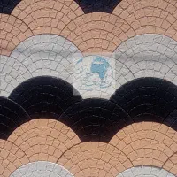 موزاییک سنگفرش پرچین اصفهان