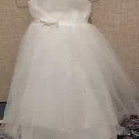 لباس عروس  دخترونه در حد نو