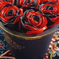 گل رز جاودان|گل مصنوعی|پاکدشت, پاکدشت (مامازند)|دیوار