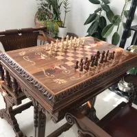 میز تخته و شطرنج سلطنتی|کلکسیون و سرگرمی|اراک, |دیوار