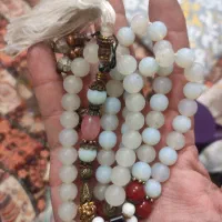 تسبیح اوپال ژله ای سایز۱۰.|کلکسیون اشیاء عتیقه|شیراز, وحدت|دیوار