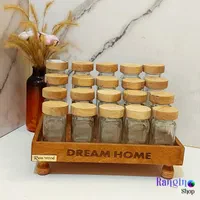 پک جا ادویه شیشه‌ای مکارتی‌/استند/ارسال رایگان|ظروف نگهدارنده، پلاستیکی، یک‌بارمصرف|اصفهان, آفاران|دیوار