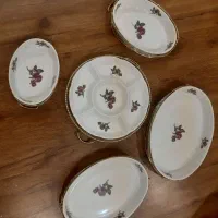 ست خارجی ظروف چینی سرو غذا و اردور