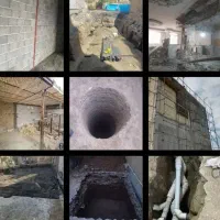 بنایی خورده کاری  رفع نم رطوبت سرویس ها