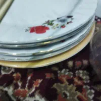 ظرف چینی گل سرخ|ظروف سرو و پذیرایی|اهواز, حصیرآباد|دیوار