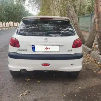 پژو 206 تیپ 2 سفید مدل آخر 1400 اقساط|خودرو سواری و وانت|قدس, شهر‌قدس|دیوار