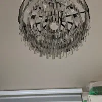 لوستر کریستالی لوکس سایز ۵۰ وارداتی|لوستر و چراغ آویز|تهران, ستارخان|دیوار