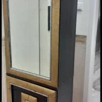 جاکفشی .کمدلباس آینه دار و2کشوی زیرین
