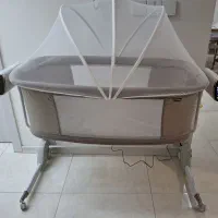 تخت و گهواره برقی کنار مادر کیدیلو SG506G رنگ کرم