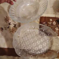 ۲تا کریستال وسایل خانه واسه گذاشتن به بوفه|ظروف سرو و پذیرایی|تبریز, |دیوار